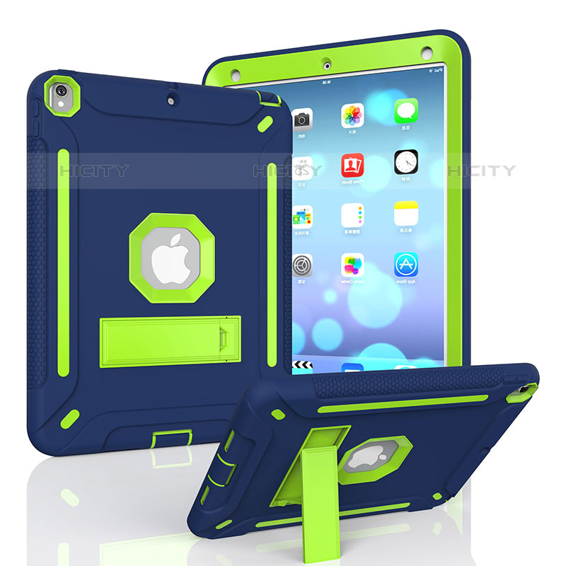 Custodia Silicone e Plastica Opaca Cover con Supporto YJ2 per Apple iPad Air 3