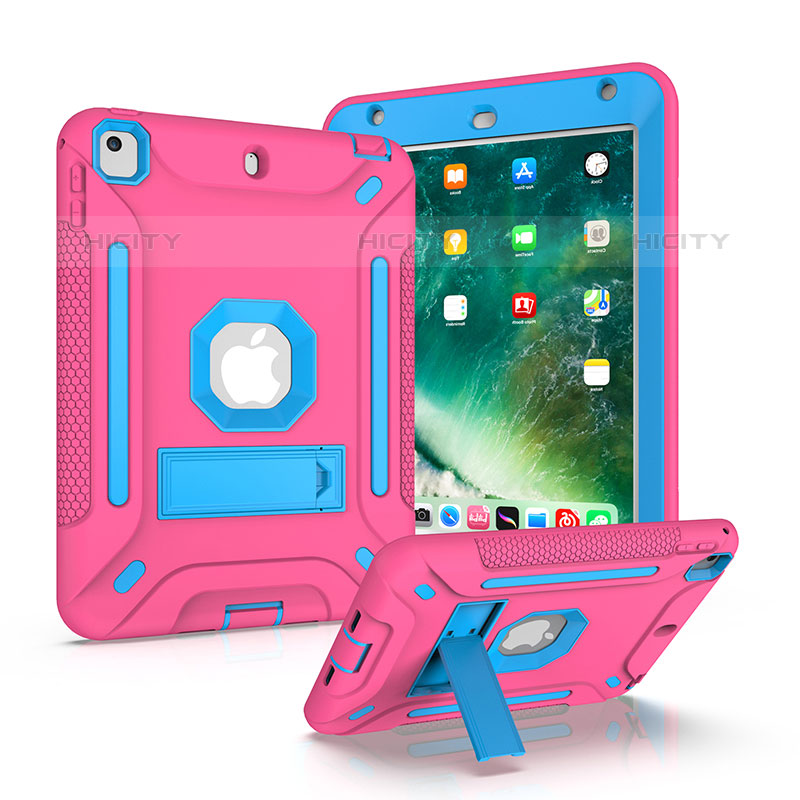 Custodia Silicone e Plastica Opaca Cover con Supporto YJ2 per Apple iPad Mini 5 (2019)