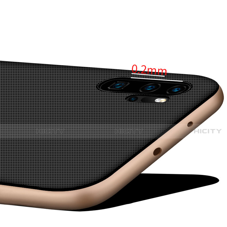 Custodia Silicone e Plastica Opaca Cover con Supporto Z01 per Huawei P30 Pro New Edition