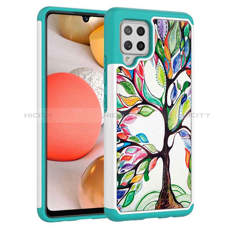 Custodia Silicone e Plastica Opaca Cover Fronte e Retro 360 Gradi JX1 per Samsung Galaxy A42 5G