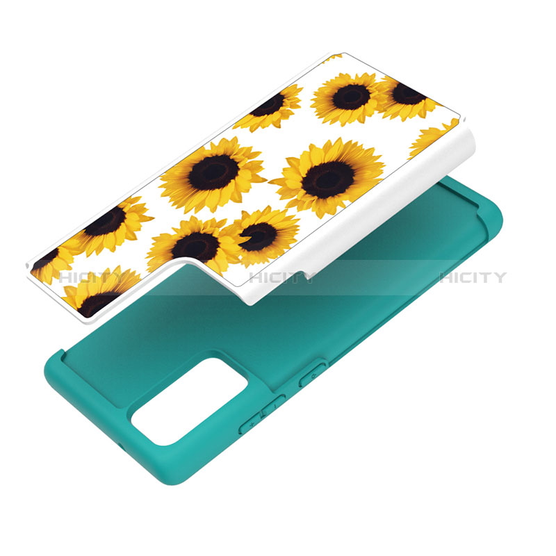 Custodia Silicone e Plastica Opaca Cover Fronte e Retro 360 Gradi JX1 per Samsung Galaxy Note 20 5G