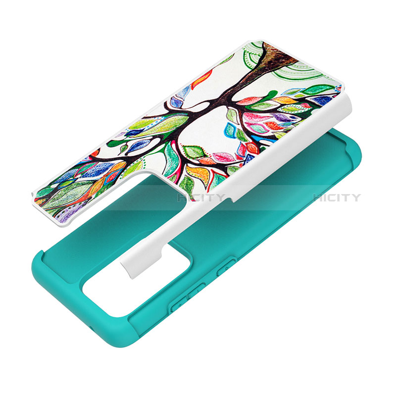 Custodia Silicone e Plastica Opaca Cover Fronte e Retro 360 Gradi JX1 per Samsung Galaxy S20 Ultra