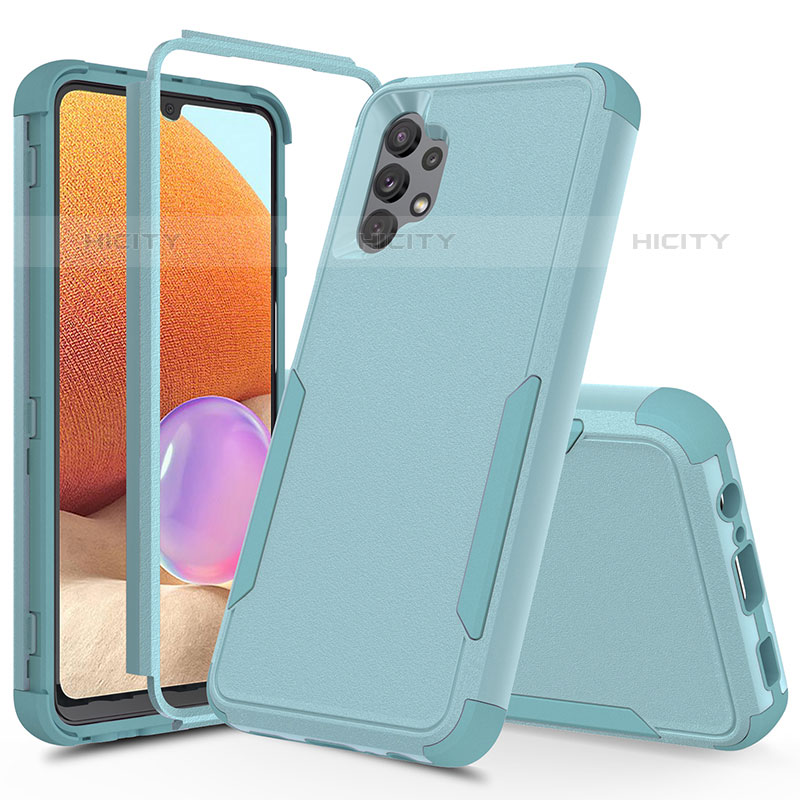 Custodia Silicone e Plastica Opaca Cover Fronte e Retro 360 Gradi MQ1 per Samsung Galaxy M32 5G