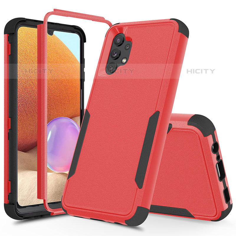 Custodia Silicone e Plastica Opaca Cover Fronte e Retro 360 Gradi MQ1 per Samsung Galaxy M32 5G