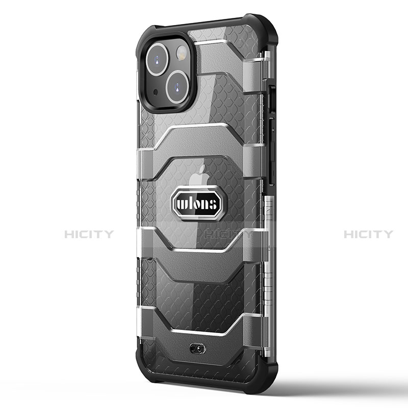 Custodia Silicone e Plastica Opaca Cover Fronte e Retro 360 Gradi U03 per Apple iPhone 13