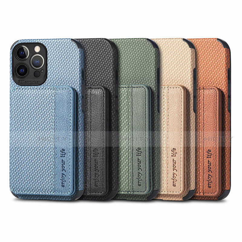 Custodia Silicone e Plastica Opaca Cover Fronte e Retro 360 Gradi U05 per Apple iPhone 13 Pro Max