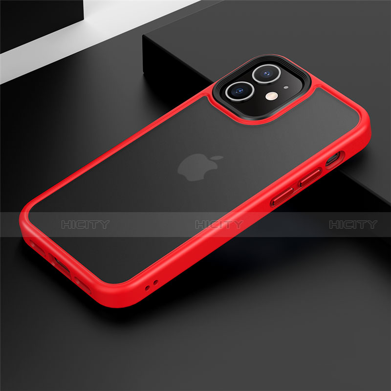 Custodia Silicone e Plastica Opaca Cover N01 per Apple iPhone 12