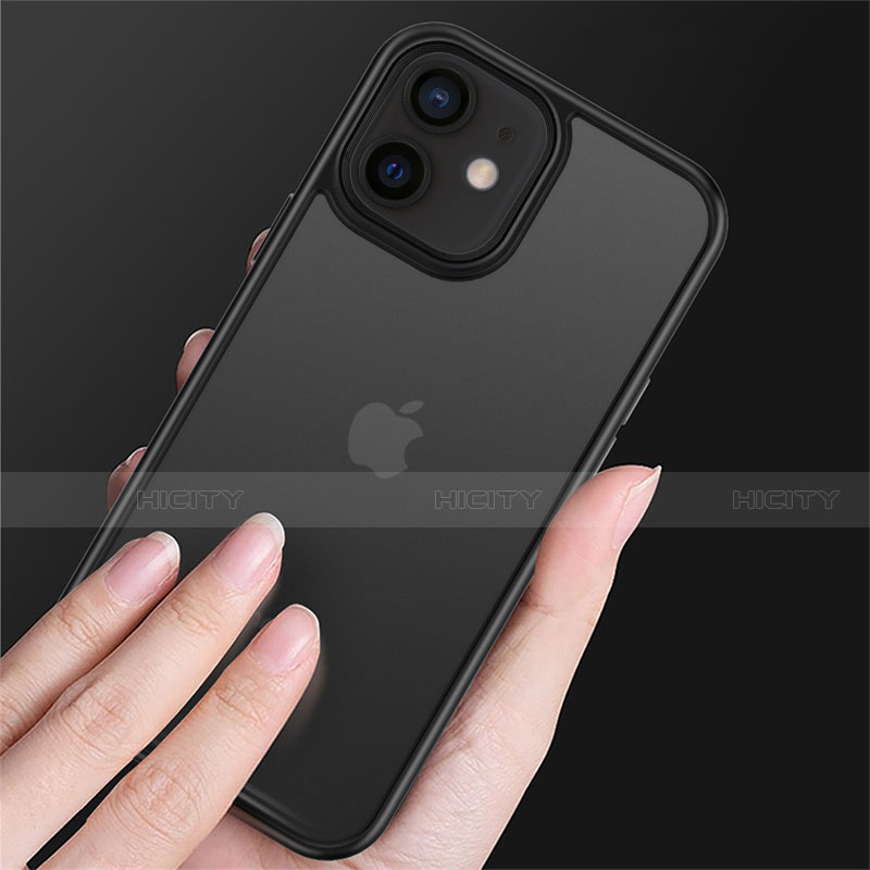 Custodia Silicone e Plastica Opaca Cover N01 per Apple iPhone 12 Mini