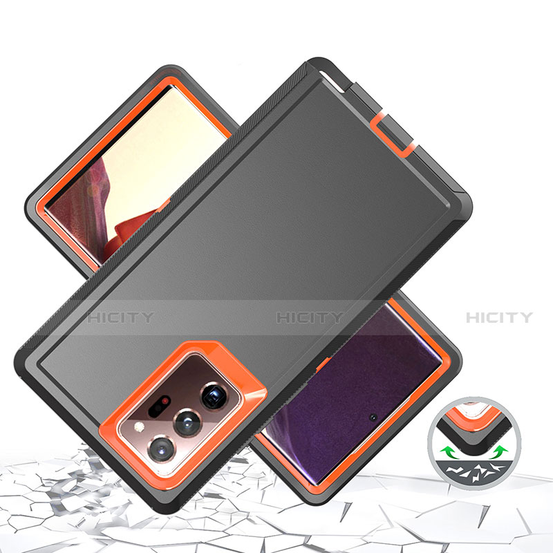 Custodia Silicone e Plastica Opaca Cover N04 per Samsung Galaxy Note 20 Ultra 5G