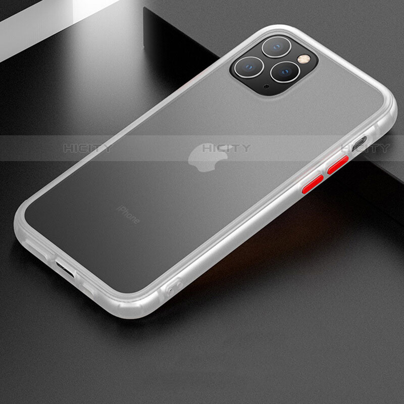 Custodia Silicone e Plastica Opaca Cover per Apple iPhone 11 Pro Max