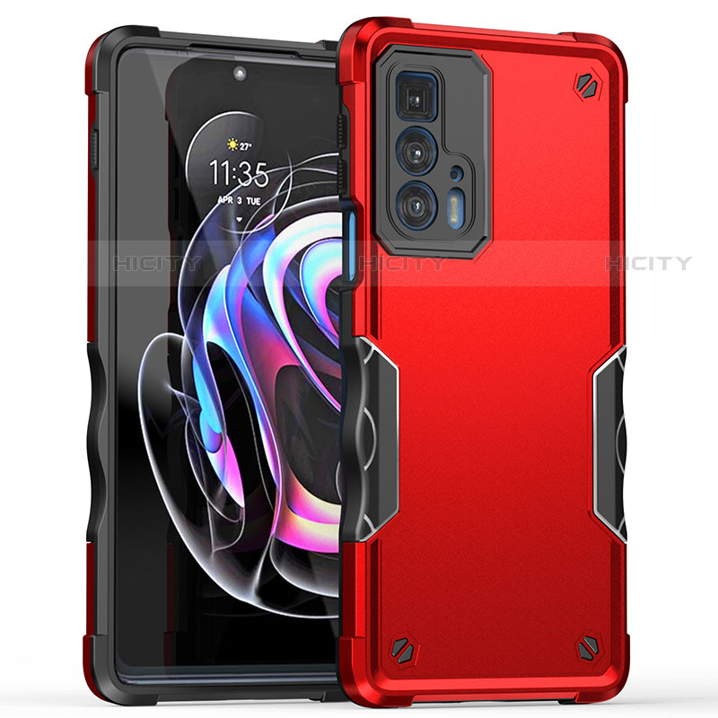 Custodia Silicone e Plastica Opaca Cover per Motorola Moto Edge 20 Pro 5G