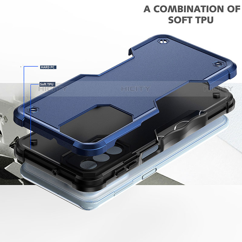 Custodia Silicone e Plastica Opaca Cover per Motorola Moto Edge (2022) 5G