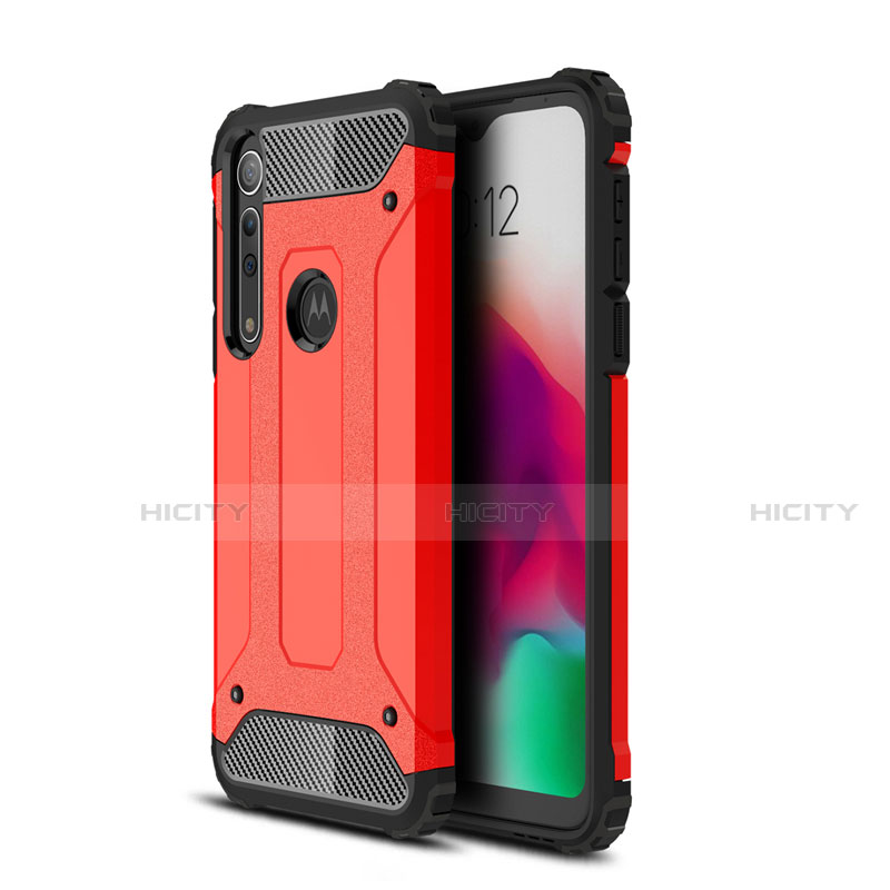 Custodia Silicone e Plastica Opaca Cover per Motorola Moto G8 Play