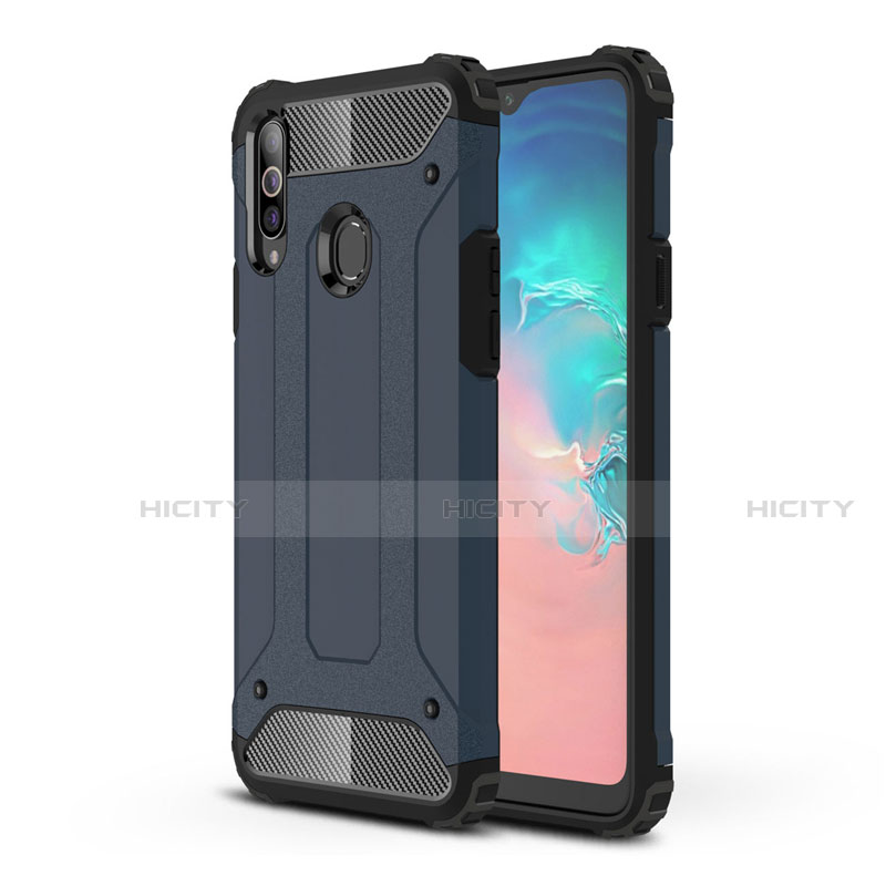 Custodia Silicone e Plastica Opaca Cover per Samsung Galaxy A20s