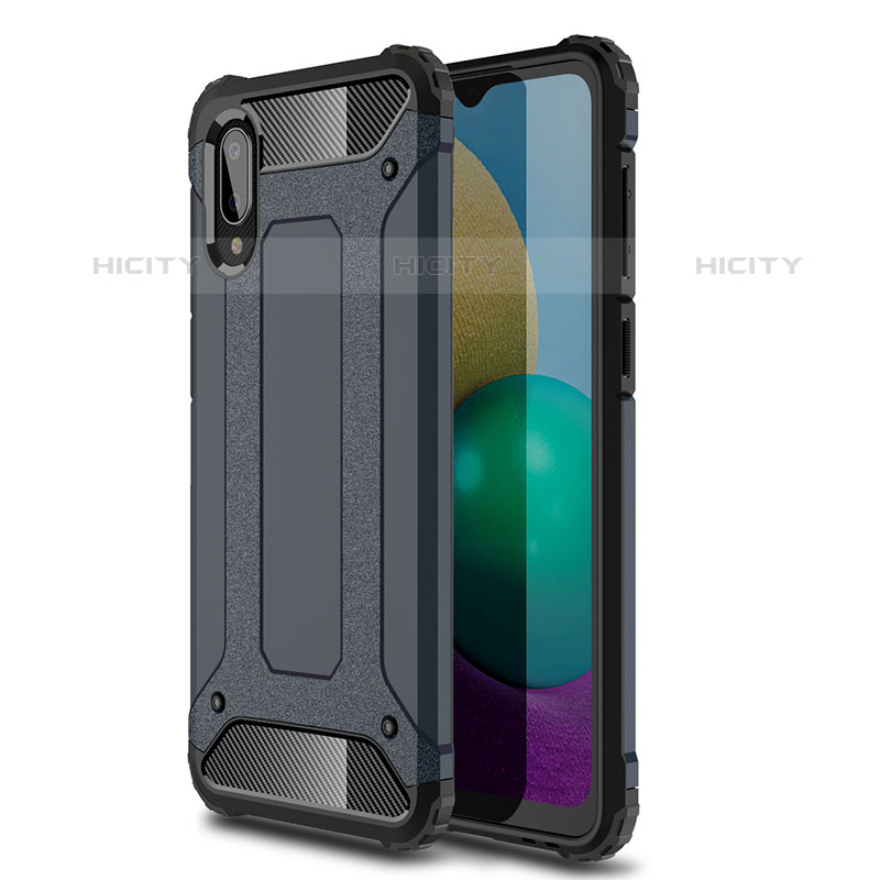 Custodia Silicone e Plastica Opaca Cover per Samsung Galaxy M02