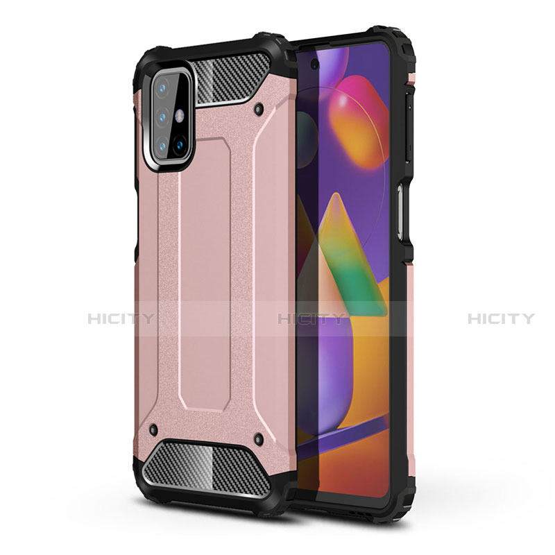 Custodia Silicone e Plastica Opaca Cover per Samsung Galaxy M31s