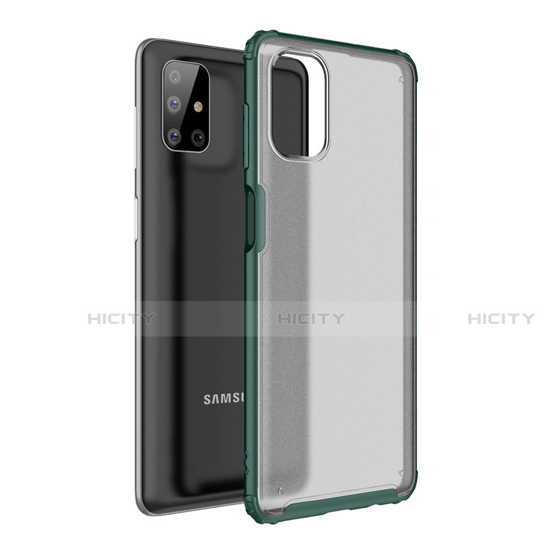 Custodia Silicone e Plastica Opaca Cover per Samsung Galaxy M51