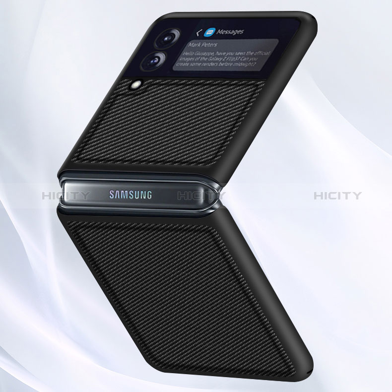 Custodia Silicone e Plastica Opaca Cover per Samsung Galaxy Z Flip3 5G