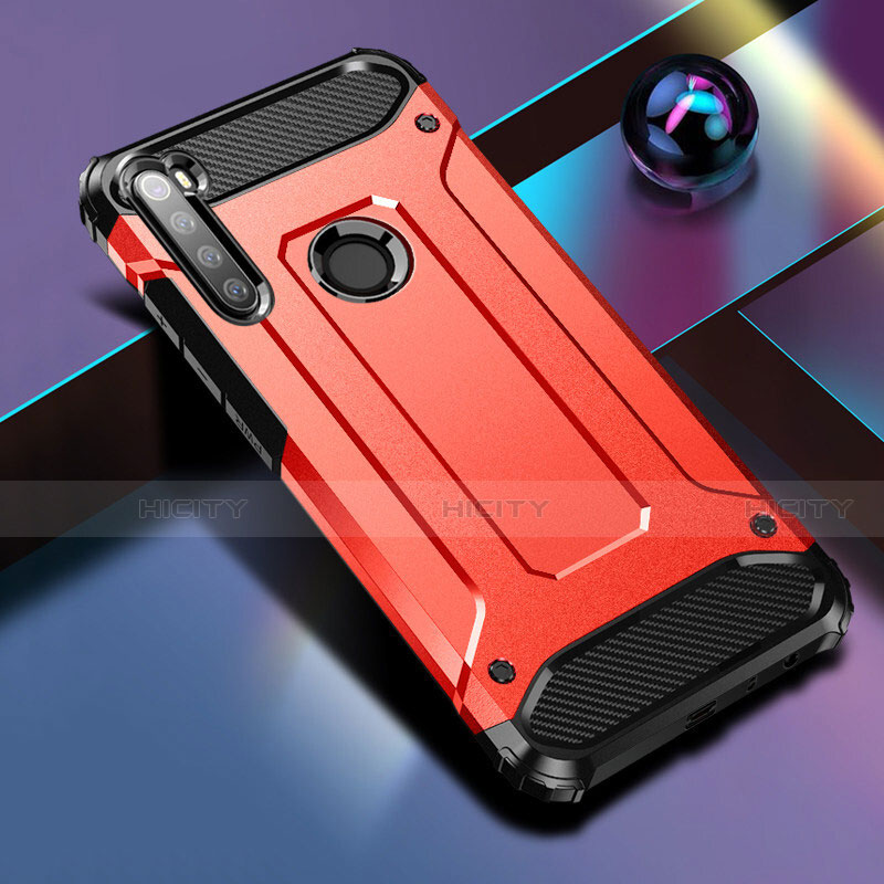 Custodia Silicone e Plastica Opaca Cover per Xiaomi Redmi Note 8 (2021)