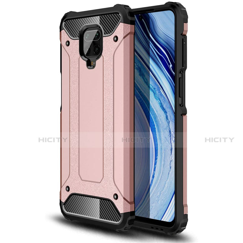 Custodia Silicone e Plastica Opaca Cover per Xiaomi Redmi Note 9 Pro Max