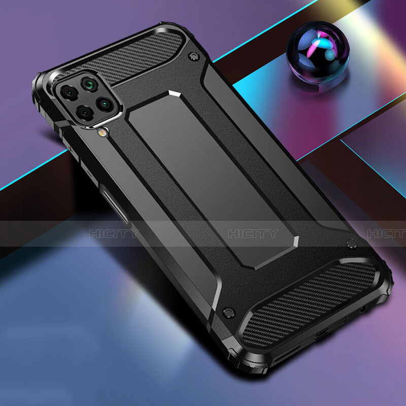 Custodia Silicone e Plastica Opaca Cover R01 per Huawei Nova 6 SE Nero