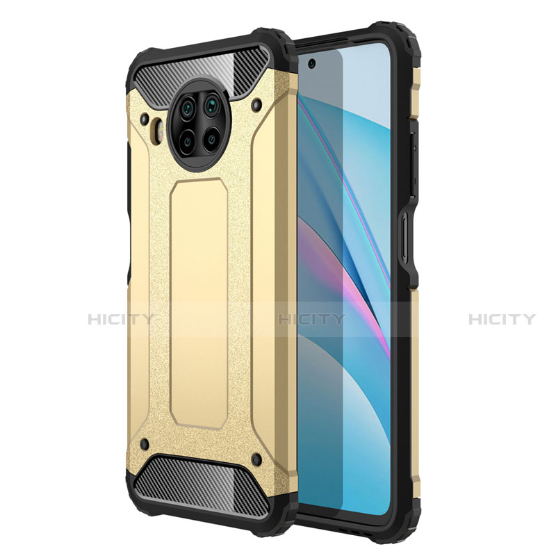 Custodia Silicone e Plastica Opaca Cover R01 per Xiaomi Mi 10T Lite 5G Oro