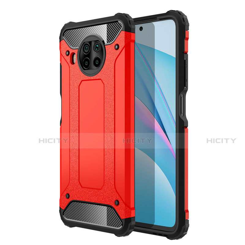 Custodia Silicone e Plastica Opaca Cover R01 per Xiaomi Mi 10T Lite 5G Rosso