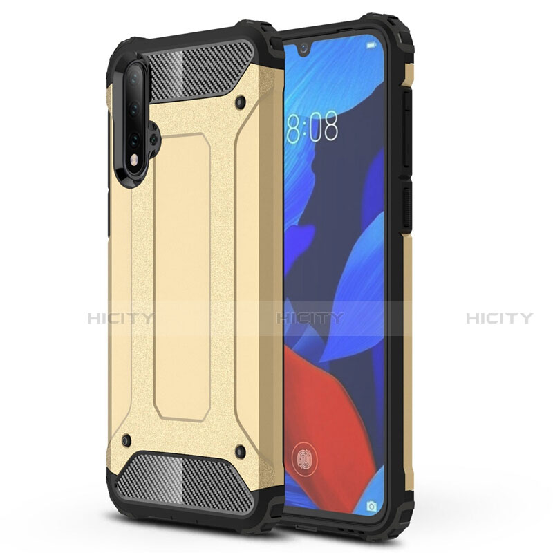 Custodia Silicone e Plastica Opaca Cover R02 per Huawei Nova 5