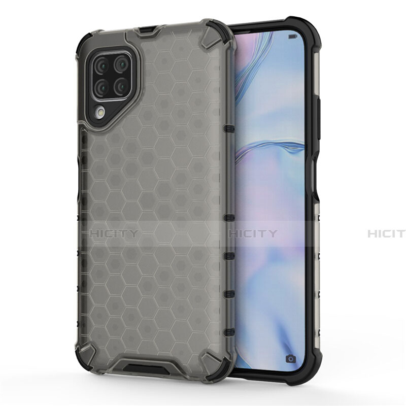 Custodia Silicone e Plastica Opaca Cover R02 per Huawei Nova 6 SE Grigio