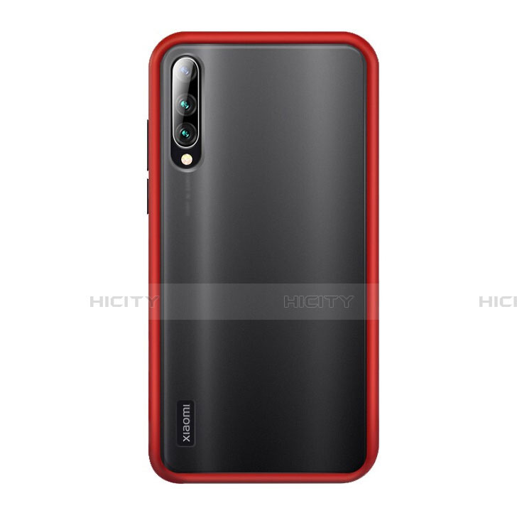 Custodia Silicone e Plastica Opaca Cover R02 per Xiaomi Mi A3 Rosso