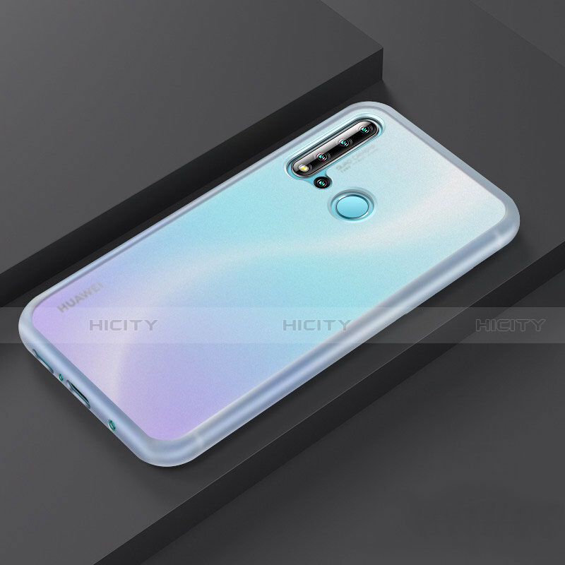 Custodia Silicone e Plastica Opaca Cover R03 per Huawei P20 Lite (2019) Bianco