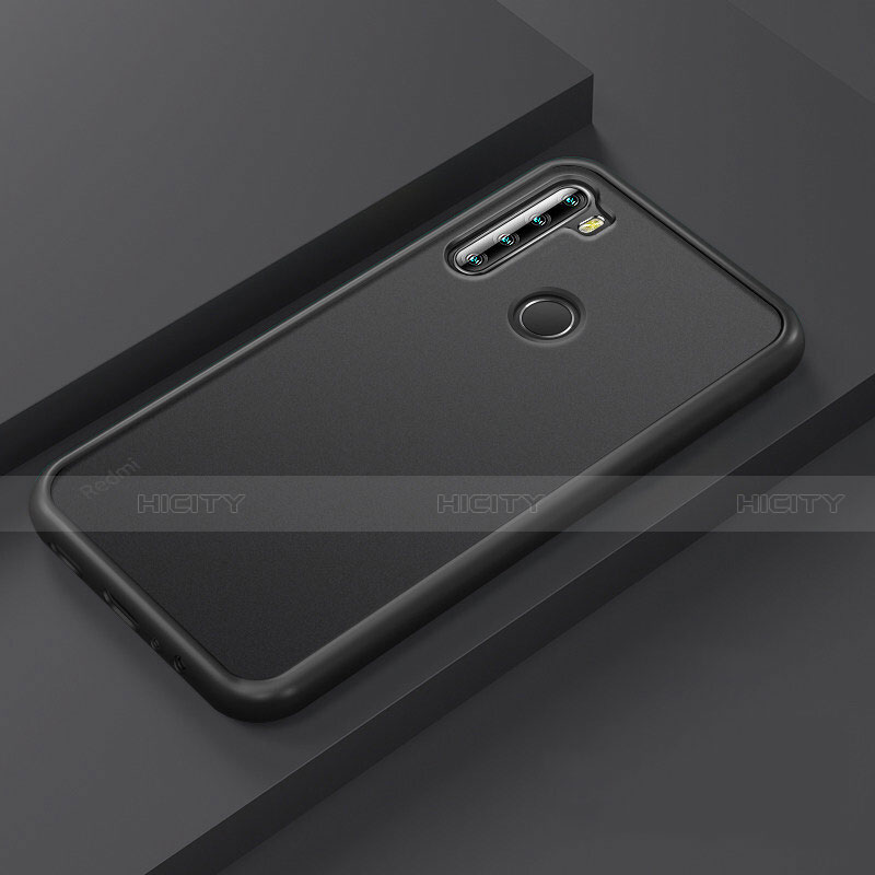 Custodia Silicone e Plastica Opaca Cover R03 per Xiaomi Redmi Note 8 Nero