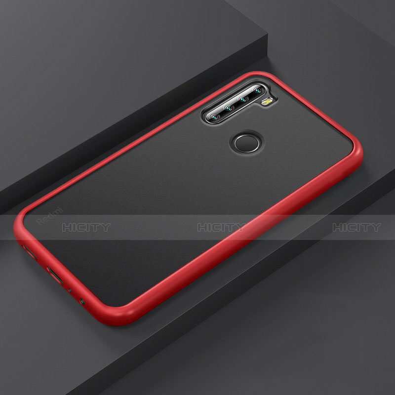 Custodia Silicone e Plastica Opaca Cover R03 per Xiaomi Redmi Note 8T Rosso