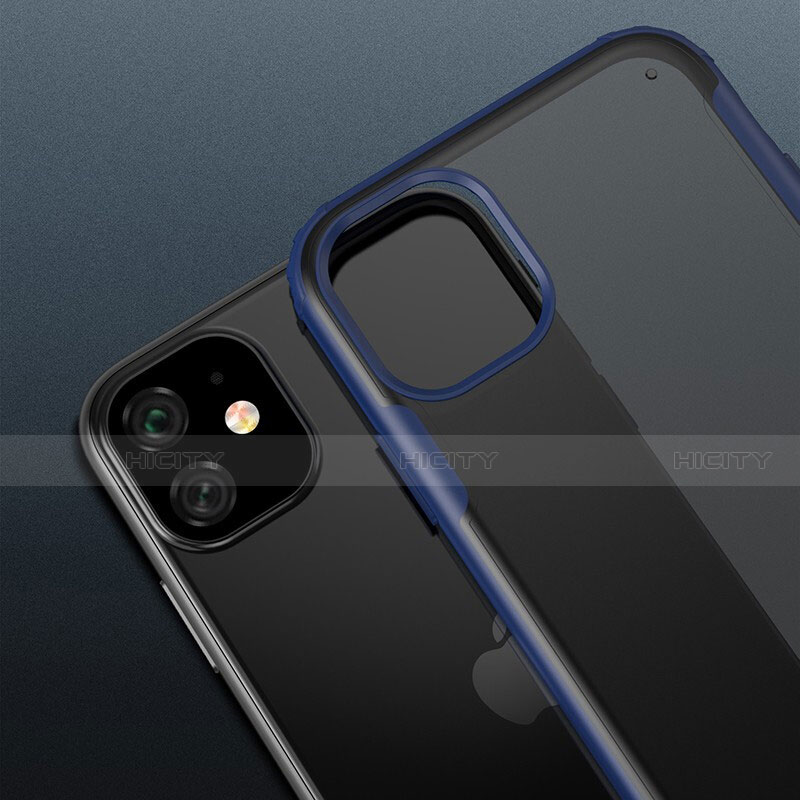 Custodia Silicone e Plastica Opaca Cover T01 per Apple iPhone 11