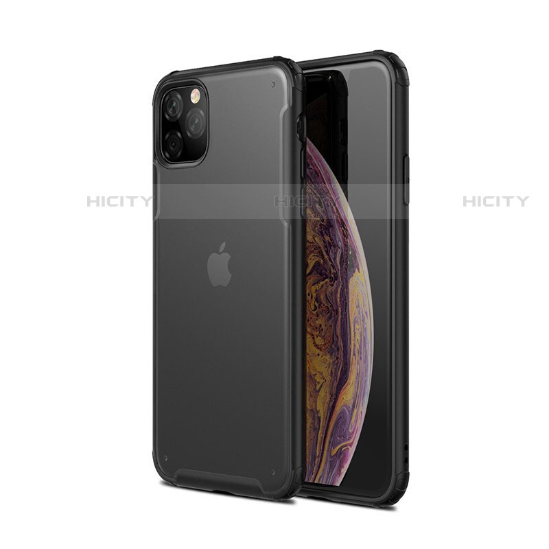 Custodia Silicone e Plastica Opaca Cover T01 per Apple iPhone 11 Pro Max Nero