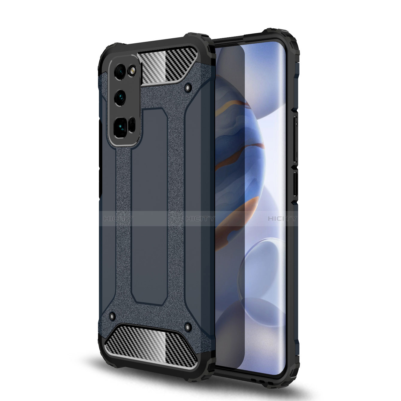 Custodia Silicone e Plastica Opaca Cover U01 per Huawei Honor 30 Pro+ Plus