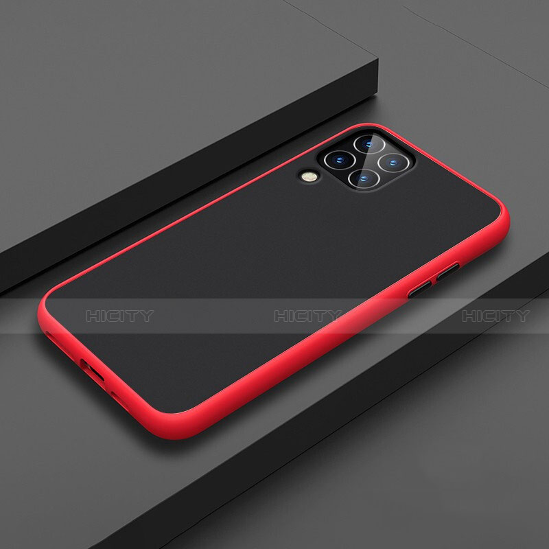 Custodia Silicone e Plastica Opaca Cover U01 per Huawei P40 Lite Rosso