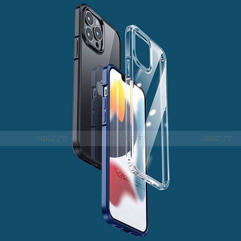 Custodia Silicone e Plastica Opaca Cover U05 per Apple iPhone 13