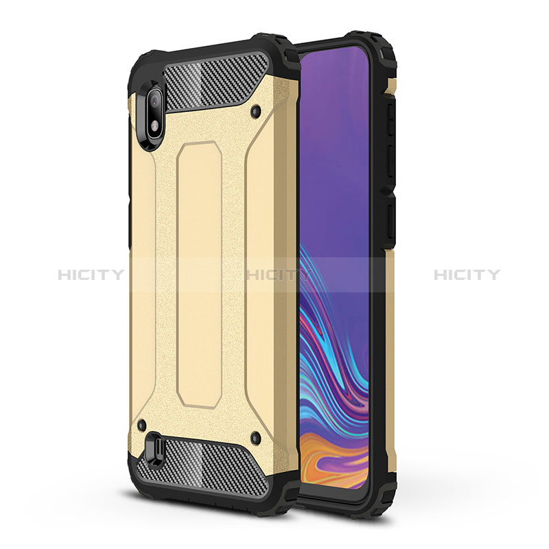 Custodia Silicone e Plastica Opaca Cover WL1 per Samsung Galaxy A10