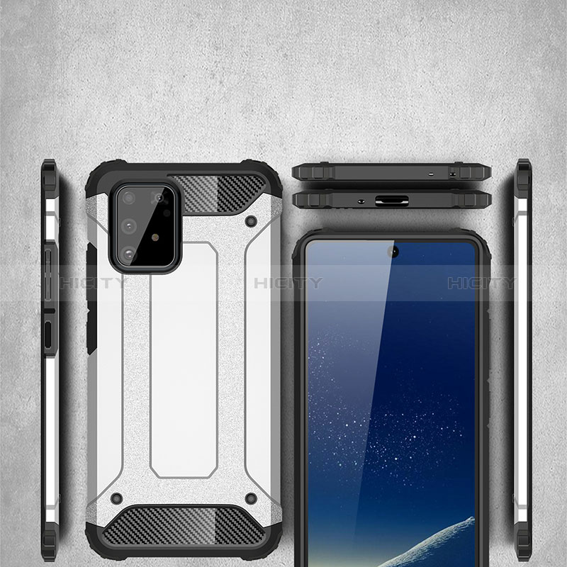Custodia Silicone e Plastica Opaca Cover WL1 per Samsung Galaxy A91