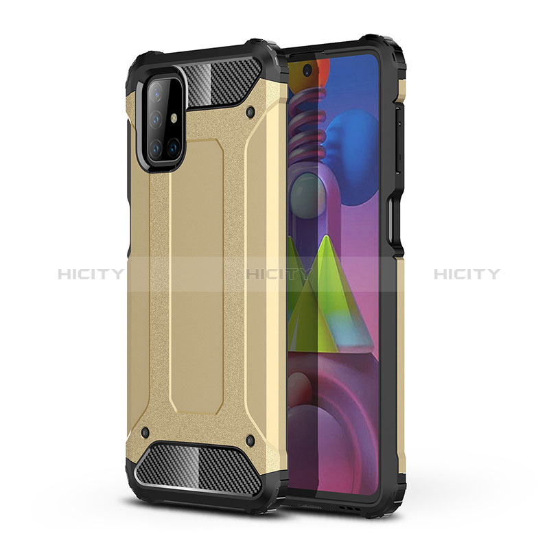 Custodia Silicone e Plastica Opaca Cover WL1 per Samsung Galaxy M51