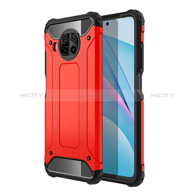 Custodia Silicone e Plastica Opaca Cover WL1 per Xiaomi Mi 10T Lite 5G Rosso