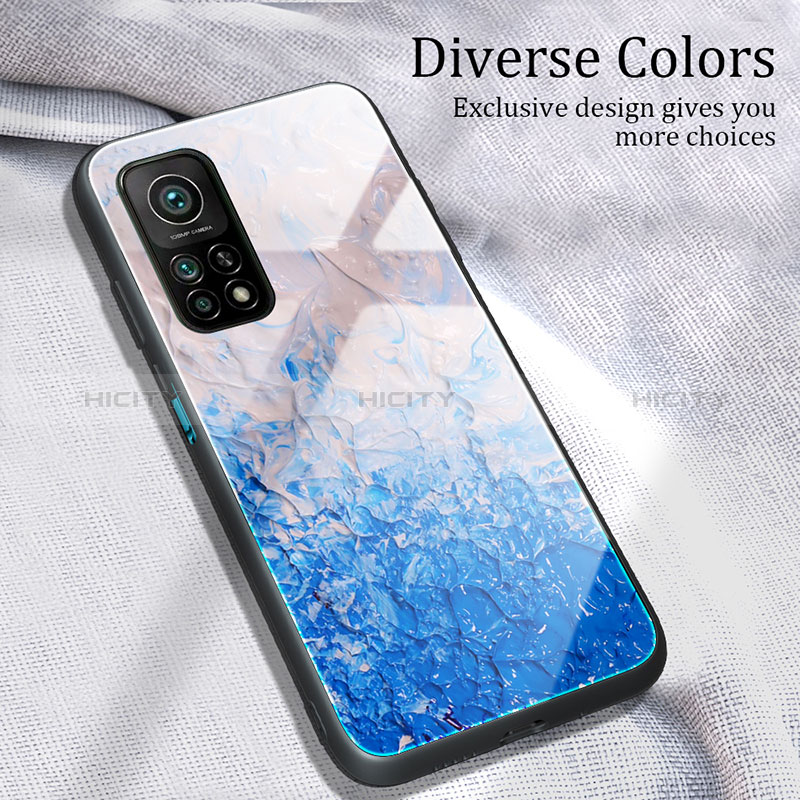 Custodia Silicone Gel Laterale Fantasia Modello Specchio Cover JM1 per Xiaomi Mi 10T Pro 5G