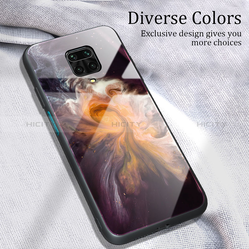 Custodia Silicone Gel Laterale Fantasia Modello Specchio Cover JM1 per Xiaomi Poco M2 Pro