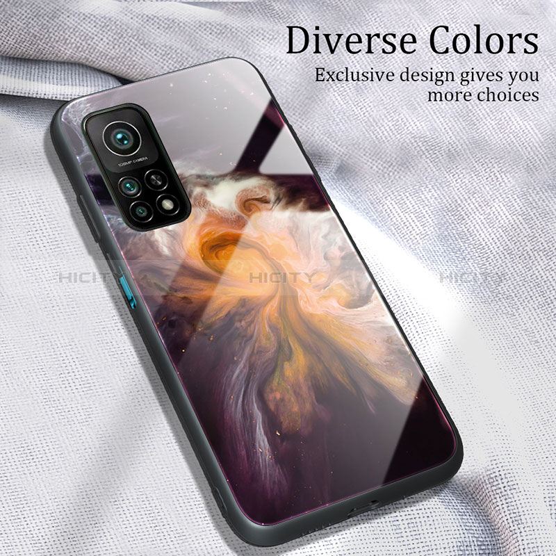 Custodia Silicone Gel Laterale Fantasia Modello Specchio Cover JM1 per Xiaomi Redmi K30S 5G