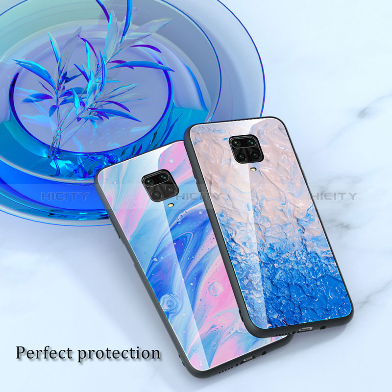 Custodia Silicone Gel Laterale Fantasia Modello Specchio Cover JM1 per Xiaomi Redmi Note 9 Pro