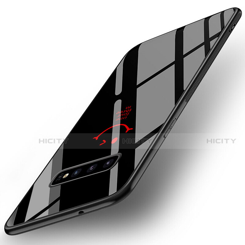 Custodia Silicone Gel Laterale Fantasia Modello Specchio Cover K01 per Samsung Galaxy S10 5G