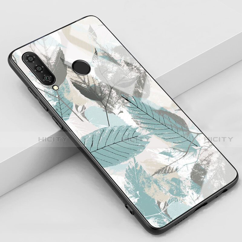 Custodia Silicone Gel Laterale Fantasia Modello Specchio Cover K02 per Huawei P30 Lite