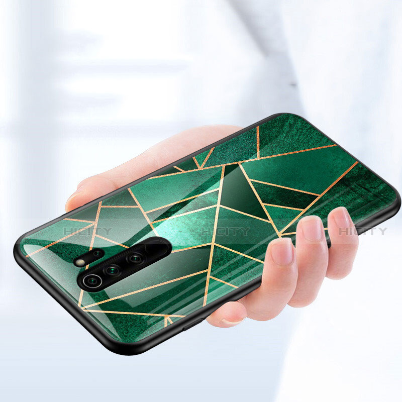 Custodia Silicone Gel Laterale Fantasia Modello Specchio Cover K03 per Xiaomi Redmi Note 8 Pro