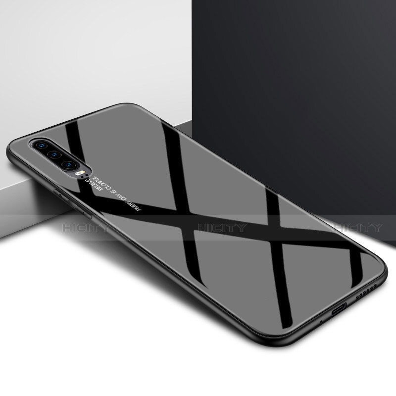 Custodia Silicone Gel Laterale Fantasia Modello Specchio Cover K04 per Huawei P30